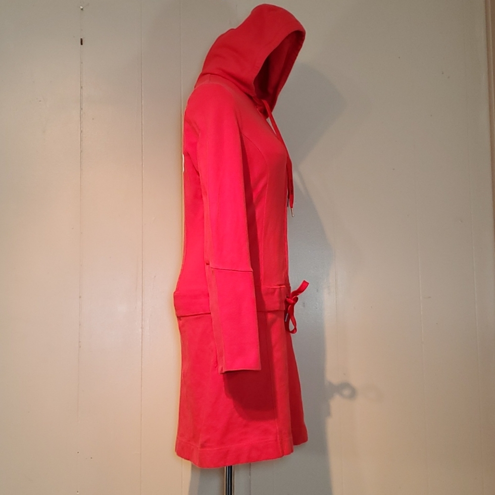 Mark Ecko Red & White Hoodie Dress - Picture 2 of 7